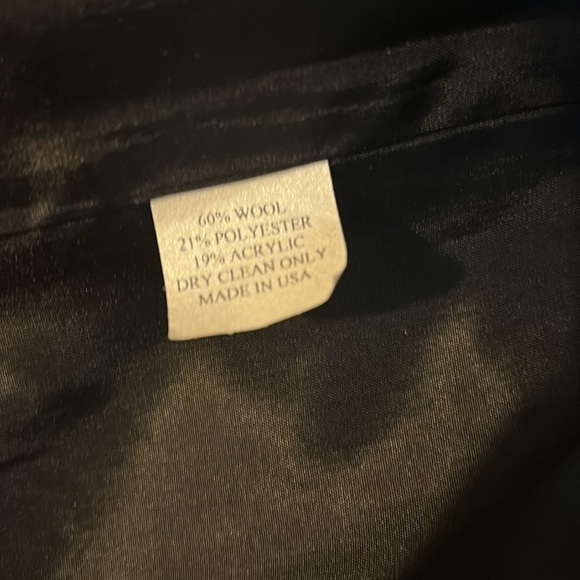 Caroline Rose Sz Med Colorful Art-to-Wear Wool Zip Jacket Yarn Embroidered Lined - Picture 7 of 8